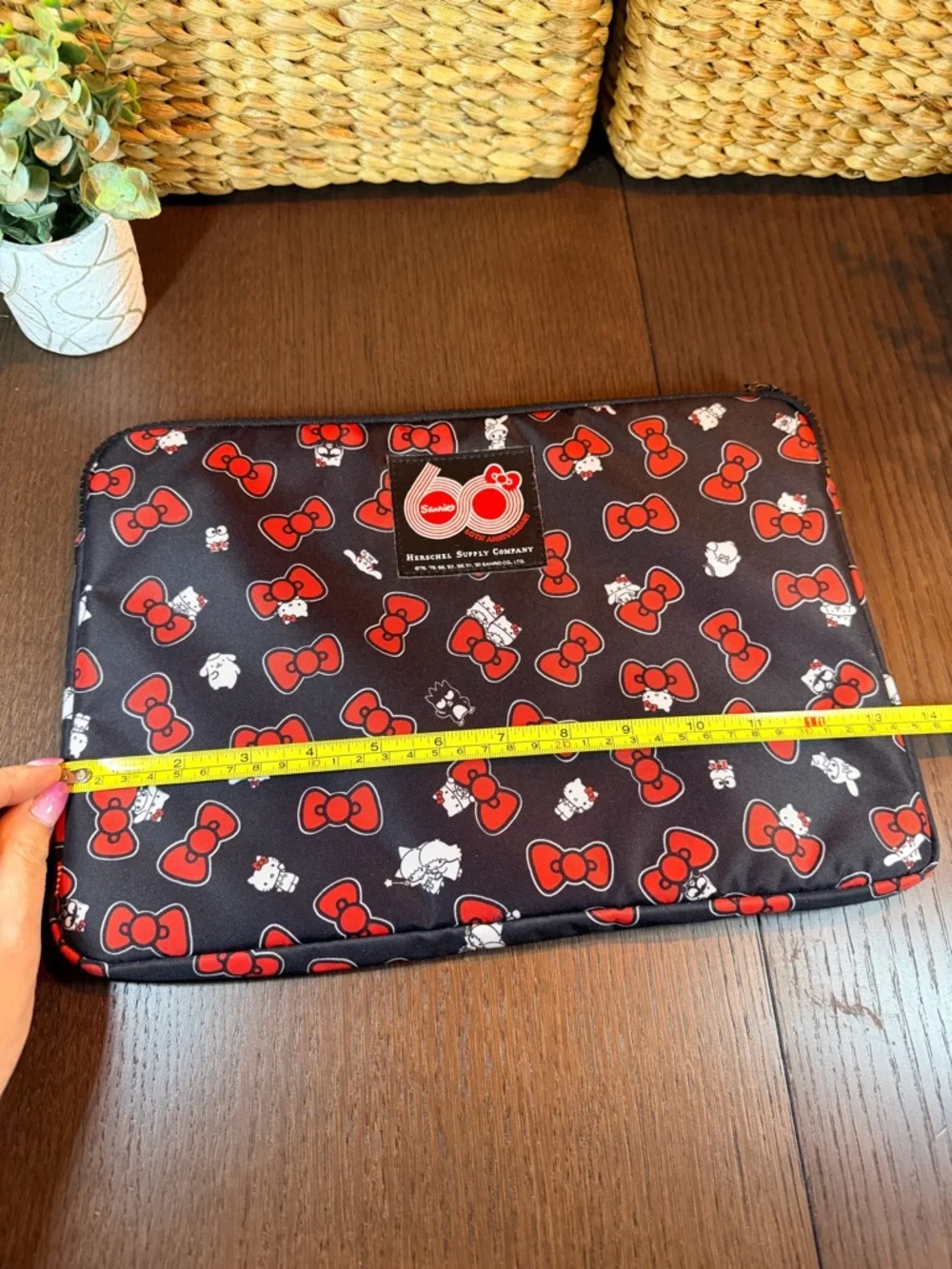 Herschel Supply Co Limited Edition Hello Kitty Sanrio 60th Anniv Padded Sleeve